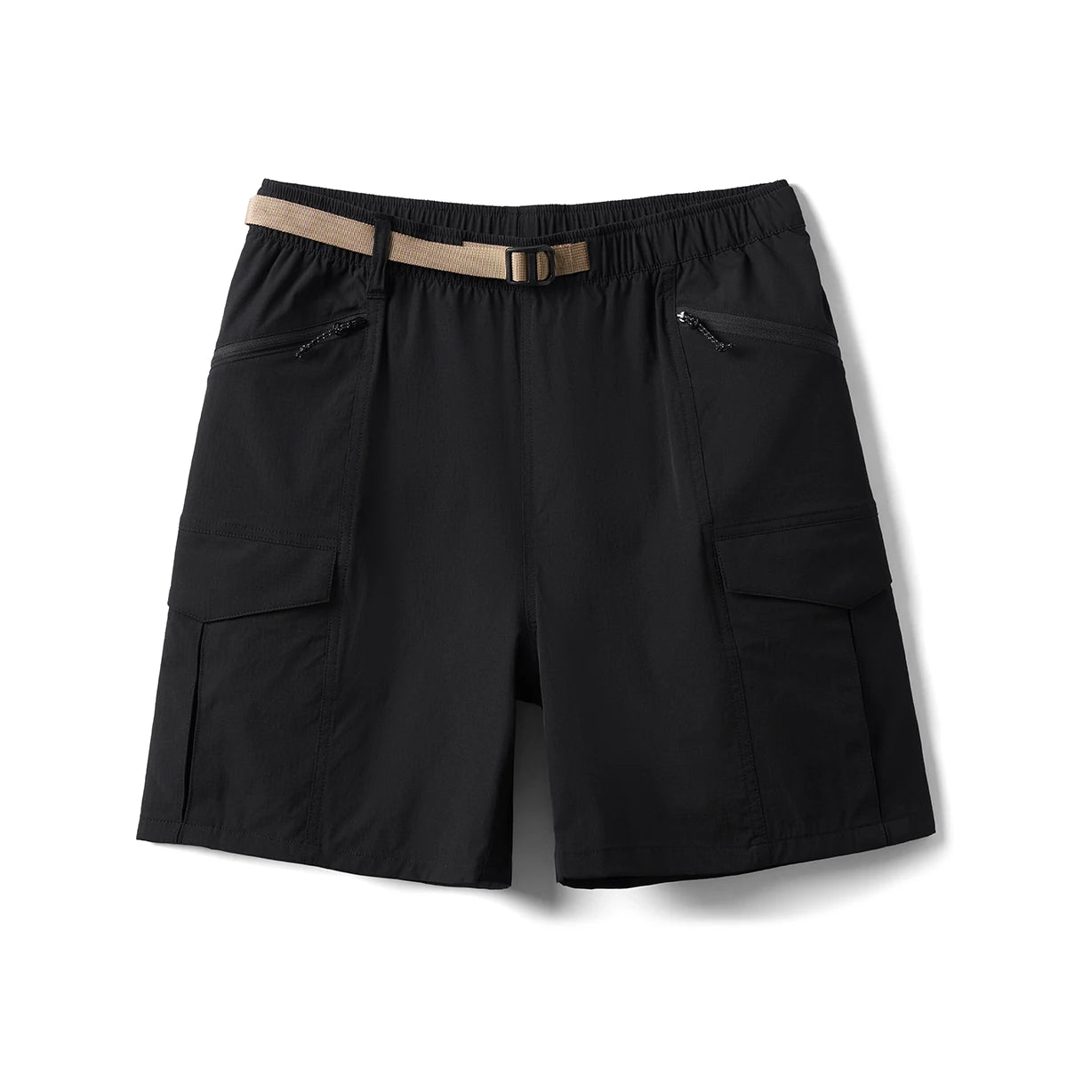 Elastic Waist Quick-Dry Cargo Shorts