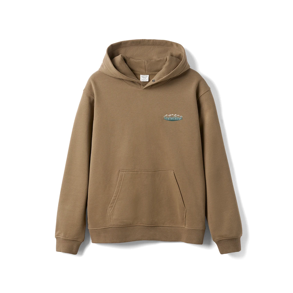 Back Mountain Print Hoodie