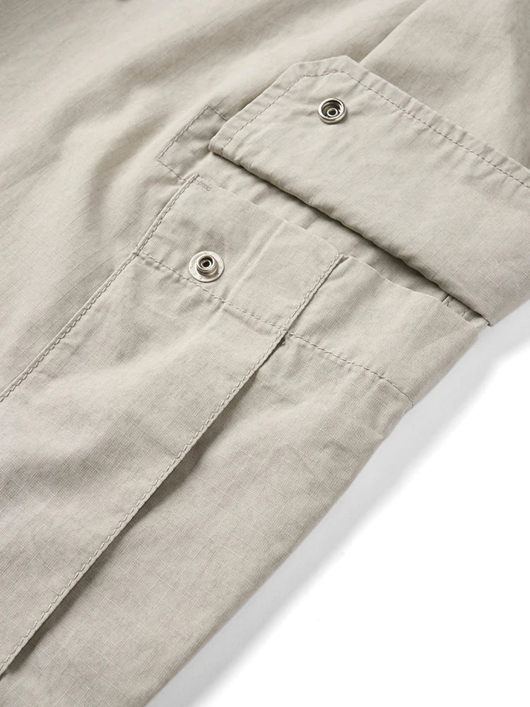 Drawstring Cargo Paratrooper Pants