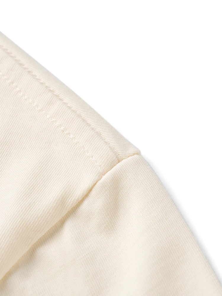 Natural Moisture-Wicking Breathable Cotton T-Shirt