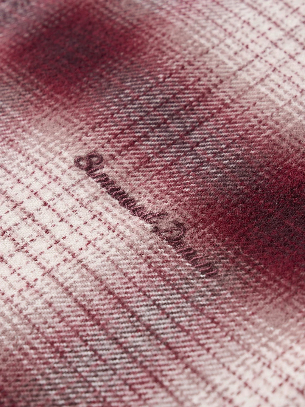 Warm Vintage Wool Blend Plaid Shirt