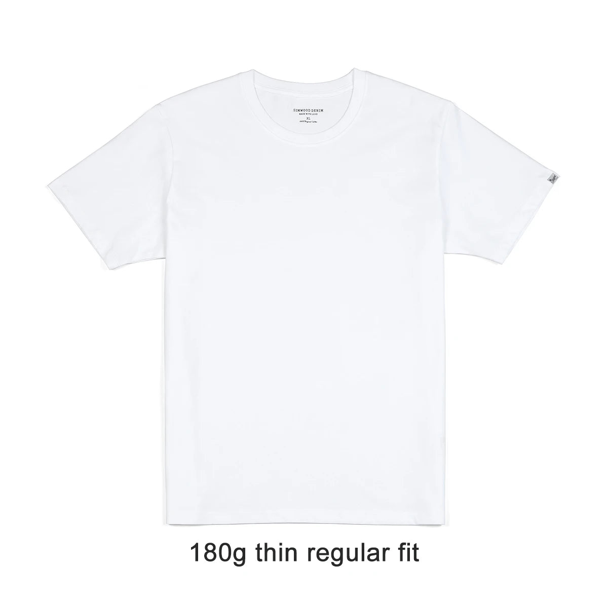 Solid Cotton Basic T-Shirt